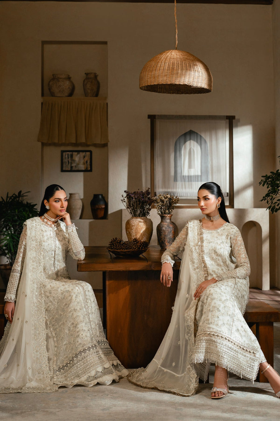 Xenia Formals Niran Embroidered Chiffon Unstitched 3Pc Suit XF-04 SERENIA