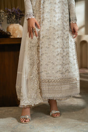 Xenia Formals Niran Embroidered Chiffon Unstitched 3Pc Suit XF-04 SERENIA