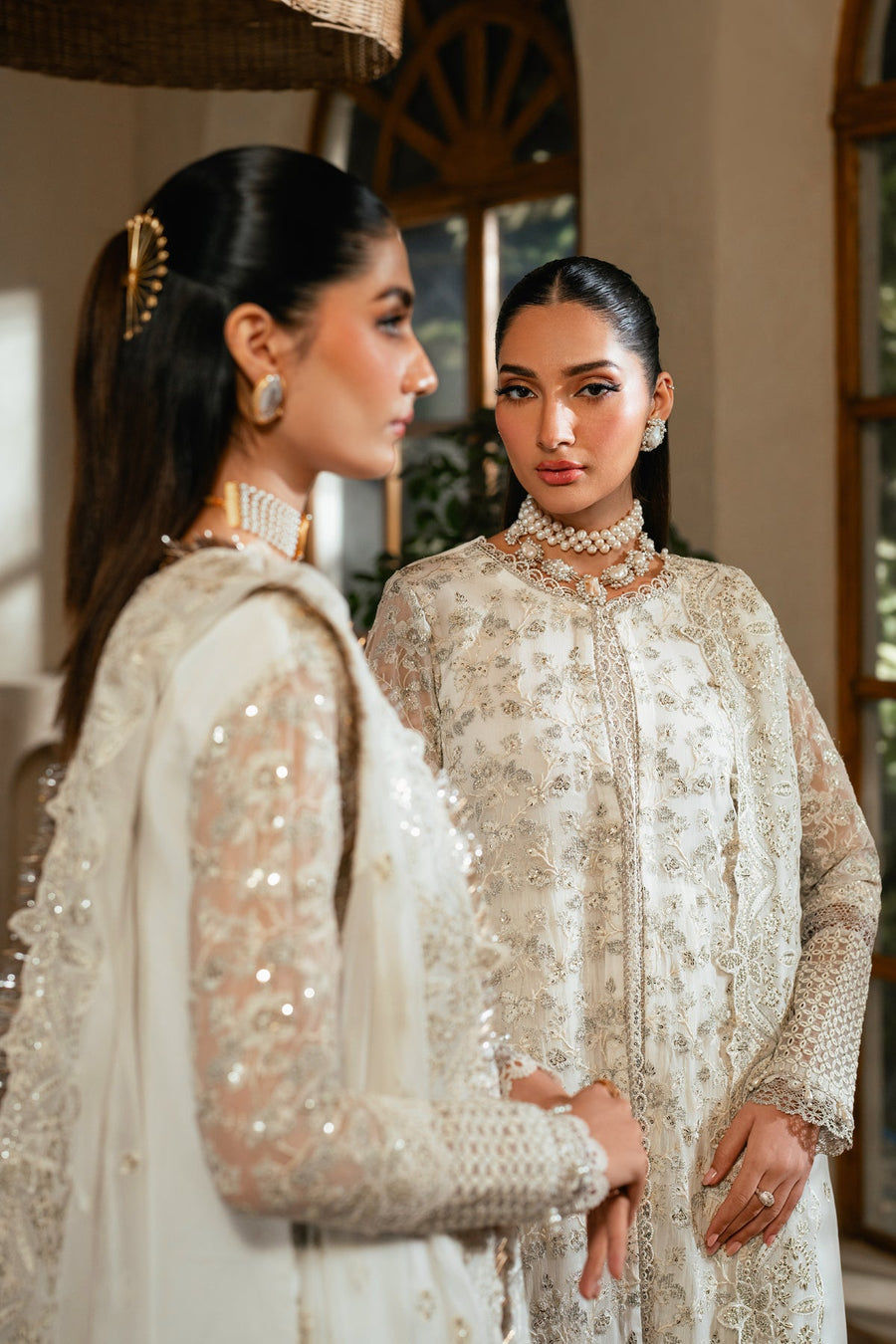 Xenia Formals Niran Embroidered Chiffon Unstitched 3Pc Suit XF-04 SERENIA