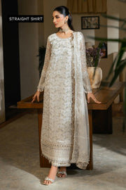 Xenia Formals Niran Embroidered Chiffon Unstitched 3Pc Suit XF-04 SERENIA