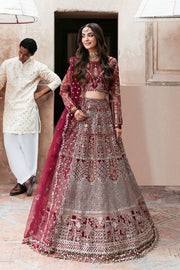 Shagna Mehfil Embroidered Organza Unstitched 3Pc Suit SF-01-GULRUKH