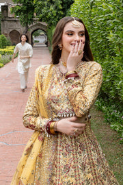 Shagna Mehfil Embroidered Raw Silk Unstitched 3Pc Suit SF-02-JHILMIL