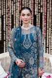 Shagna Mehfil Embroidered Organza Unstitched 3Pc Suit SF-04-SAAHIL
