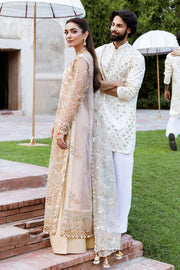 Shagna Mehfil Embroidered Organza Unstitched 3Pc Suit SF-05-SUNDAL