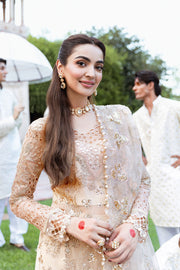 Shagna Mehfil Embroidered Organza Unstitched 3Pc Suit SF-05-SUNDAL
