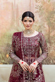 Shagna Mehfil Embroidered Organza Unstitched 3Pc Suit SF-07-AMANAT