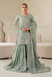 Baroque Exclusive Formal Embroidered Chiffon Unstitched 3Pc Suit SF-4160
