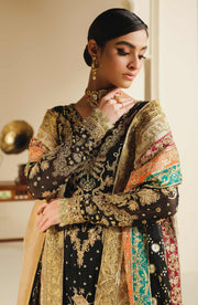 Maryum N Maria Embroidered Chiffon Unstitched 3Pc Suit SFD-0070