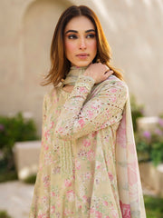 Iznik Festive Embroidered Lawn Unstitched 3Pc Suit SFL-05 Radiance
