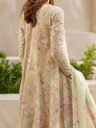 Iznik Festive Embroidered Lawn Unstitched 3Pc Suit SFL-05 Radiance