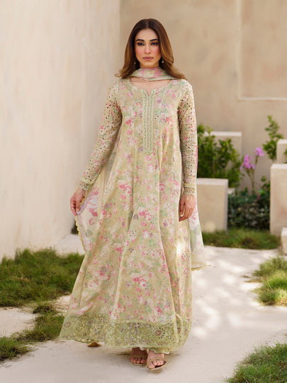 Iznik Festive Embroidered Lawn Unstitched 3Pc Suit SFL-05 Radiance