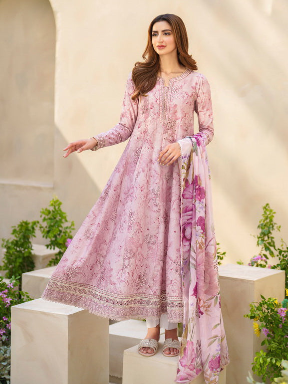 Iznik Festive Embroidered Lawn Unstitched 3Pc Suit SFL-06 Opulence