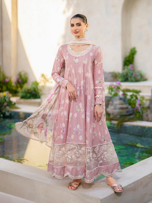 Iznik Festive Embroidered Lawn Unstitched 3Pc Suit SFL-08 Euphoria