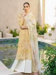 Iznik Festive Embroidered Lawn Unstitched 3Pc Suit SFL-09 Luminary