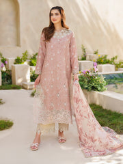 Iznik Festive Embroidered Lawn Unstitched 3Pc Suit SFL-11 Bliss