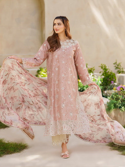 Iznik Festive Embroidered Lawn Unstitched 3Pc Suit SFL-11 Bliss
