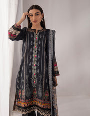 Nur by Shazme Embroidered Lawn Unstitched 3Pc Suit SH-01 AMELIA
