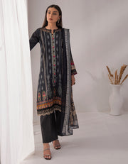 Nur by Shazme Embroidered Lawn Unstitched 3Pc Suit SH-01 AMELIA