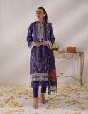 Nur by Shazme Embroidered Lawn Unstitched 3Pc Suit SH-04 PANSY