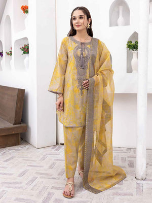 Charizma Sheen Vol-02 Embroidered Lawn Unstitched 3Pc Suit SH-15