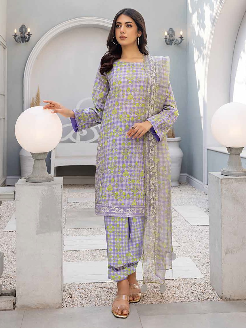 Charizma Sheen Vol-02 Embroidered Lawn Unstitched 3Pc Suit SH-16