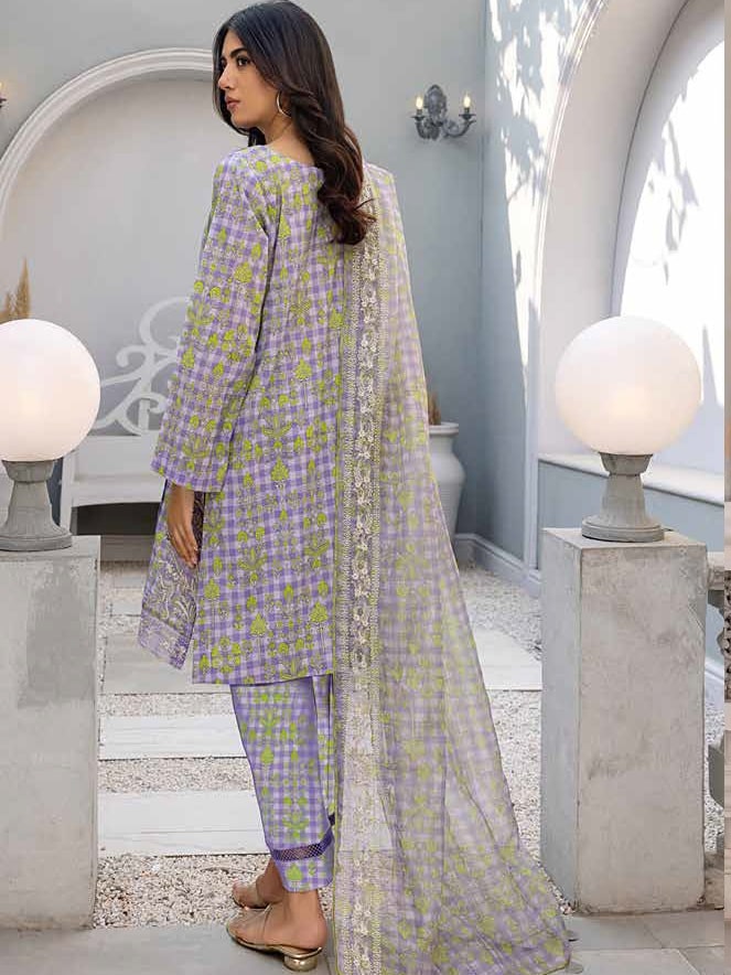 Charizma Sheen Vol-02 Embroidered Lawn Unstitched 3Pc Suit SH-16