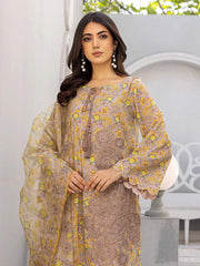 Charizma Sheen Vol-02 Embroidered Lawn Unstitched 3Pc Suit SH-17