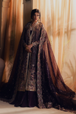 Zarposh Jahanara Festive Embroidered Organza Unstitched 3Pc Suit - SHAHZARIN