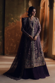 Zarposh Jahanara Festive Embroidered Organza Unstitched 3Pc Suit - SHAHZARIN