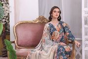 Feathers Premium Printed Lawn Unstitched 3Pc Suit SHAMS-U-NISA-FT203