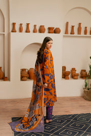 Feathers Twilight Temptations Unstitched Printed Lawn 3Pc Suit SIENNA-FT468