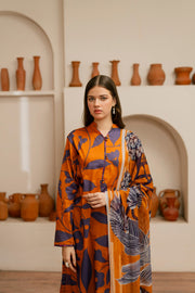 Feathers Twilight Temptations Unstitched Printed Lawn 3Pc Suit SIENNA-FT468
