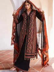 Hussain Rehar Eid Luxury Lawn Unstitched Embroidered 3Pc Suit - SIFOUNA