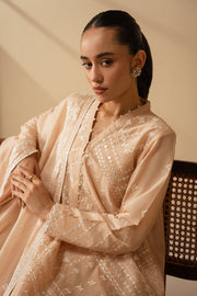 Cross Stitch Mahiri Embroidered Lawn Unstitched 3Pc Suit D-06 Silver Dust