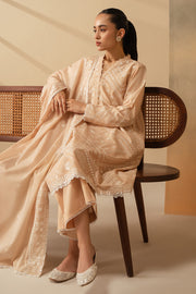Cross Stitch Mahiri Embroidered Lawn Unstitched 3Pc Suit D-06 Silver Dust