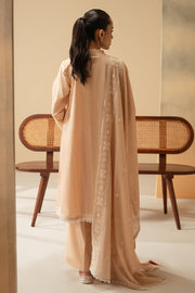Cross Stitch Mahiri Embroidered Lawn Unstitched 3Pc Suit D-06 Silver Dust