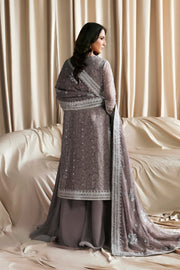 Zarif Siraya Printed Formal Unstitched 3Pc Chiffon Suit - SITARA