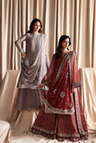 Zarif Siraya Printed Formal Unstitched 3Pc Chiffon Suit - SITARA