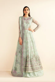 Xenia Formals Embroidered Chiffon Unstitched 3Pc Suit XF-1020 SIVE