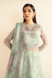 Xenia Formals Embroidered Chiffon Unstitched 3Pc Suit XF-1020 SIVE