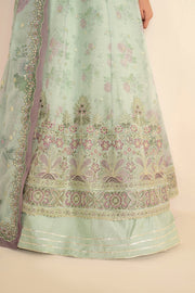 Xenia Formals Embroidered Chiffon Unstitched 3Pc Suit XF-1020 SIVE