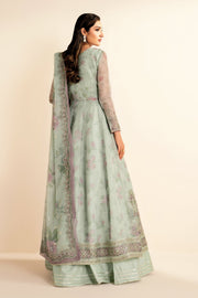 Xenia Formals Embroidered Chiffon Unstitched 3Pc Suit XF-1020 SIVE
