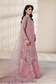 Zarif Bayaan Embroidered Luxury Chiffon Unstitched 3Pc Suit - SIYAAN