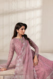 Zarif Bayaan Embroidered Luxury Chiffon Unstitched 3Pc Suit - SIYAAN