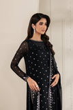 Zarif Bayaan Embroidered Luxury Chiffon Unstitched 3Pc Suit - SIYARA
