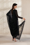 Zarif Bayaan Embroidered Luxury Chiffon Unstitched 3Pc Suit - SIYARA