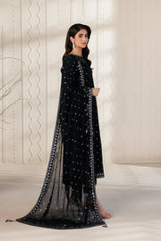 Zarif Bayaan Embroidered Luxury Chiffon Unstitched 3Pc Suit - SIYARA