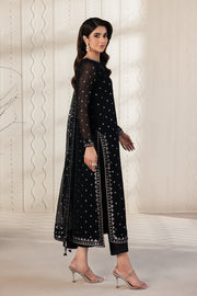 Zarif Bayaan Embroidered Luxury Chiffon Unstitched 3Pc Suit - SIYARA
