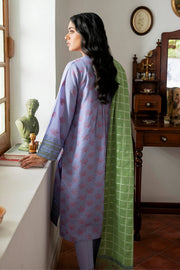SAHAR Premium Jacquard Lawn Unstitched 3 Piece Suit SJ-RJ-05