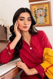 SAHAR Premium Jacquard Lawn Unstitched 3 Piece Suit SJ-RJ-06